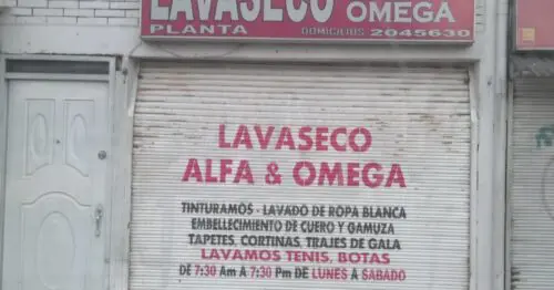 LAVADERO ALFA & OMEGA LAVADERO ALFA & OMEGA